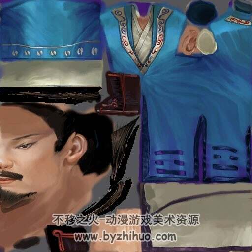 东方古风角色衣服马匹贴图大合集 255P