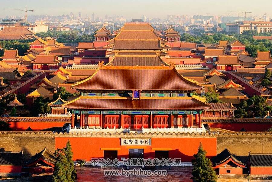 古风风景建筑北京故宫参考照片 44P