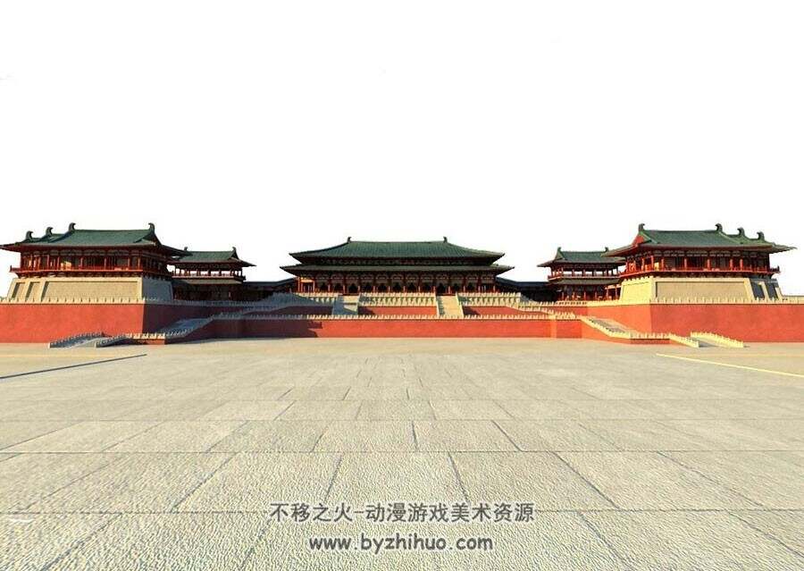 古风风景建筑北京故宫参考照片 44P