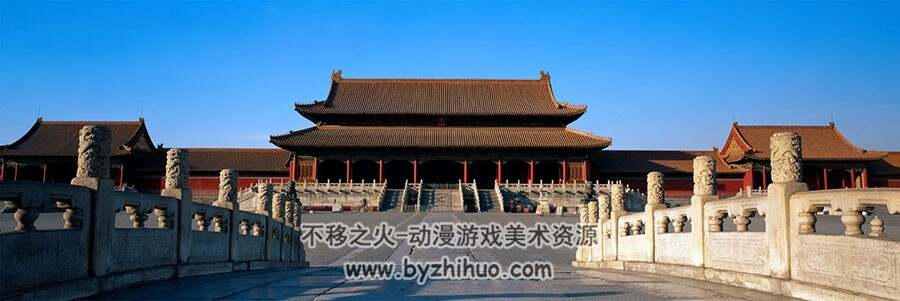 古风风景建筑北京故宫参考照片 44P