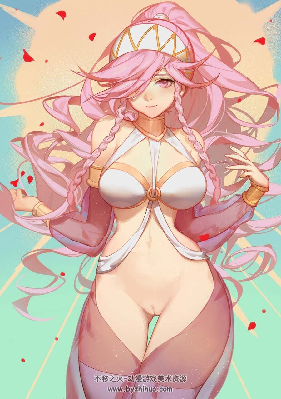 日系甜美少女插画图集分享 240P