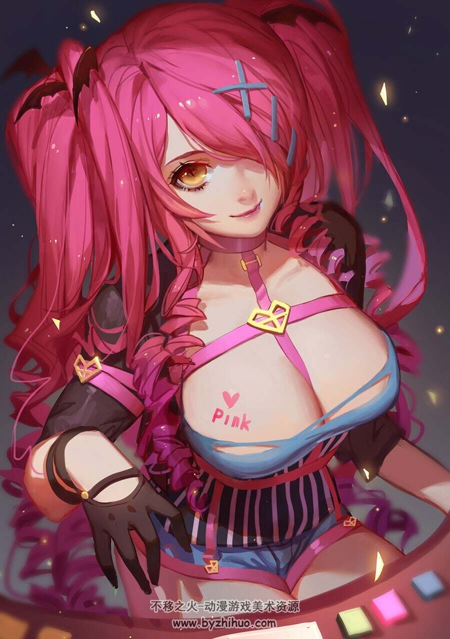 日系甜美少女插画图集分享 240P