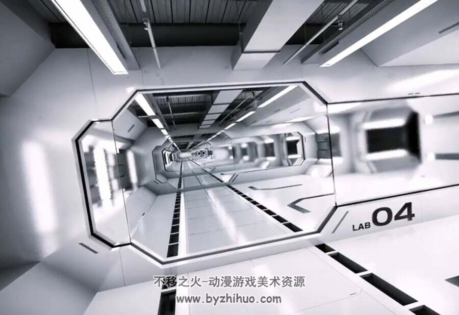 Maya 科幻风格场景制造视频教程