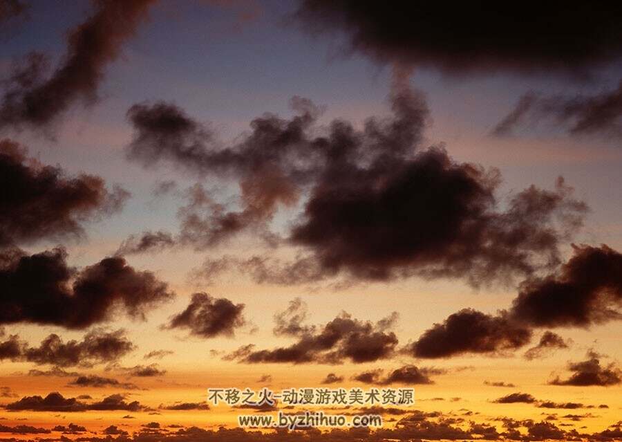 天空云彩照片参考素材合集 199P