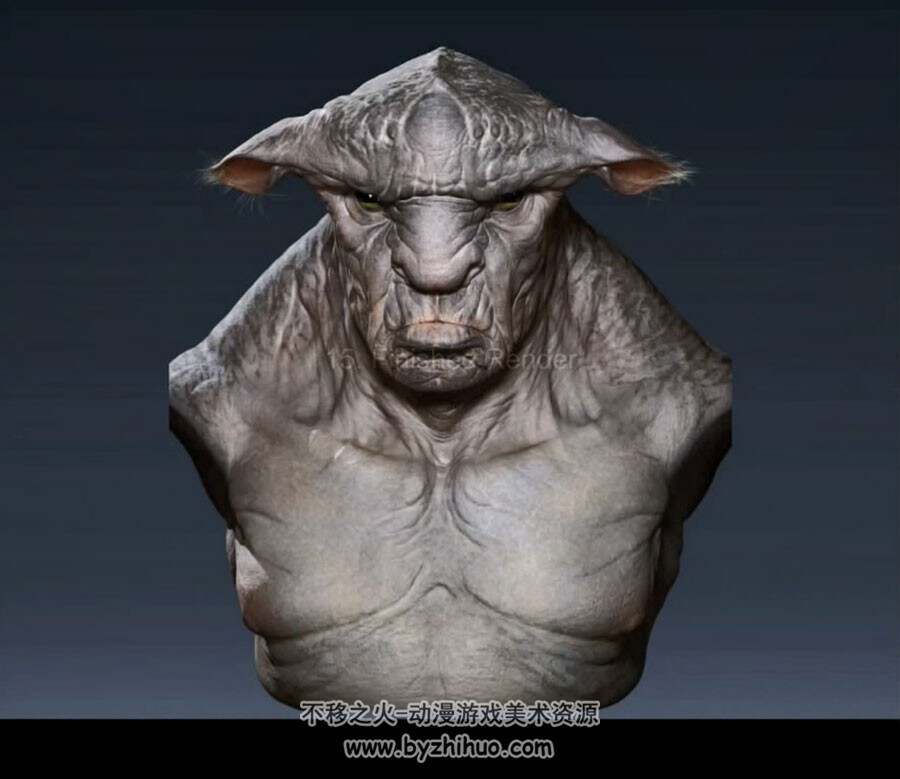 mudbox 怪物怪兽制作过程视频