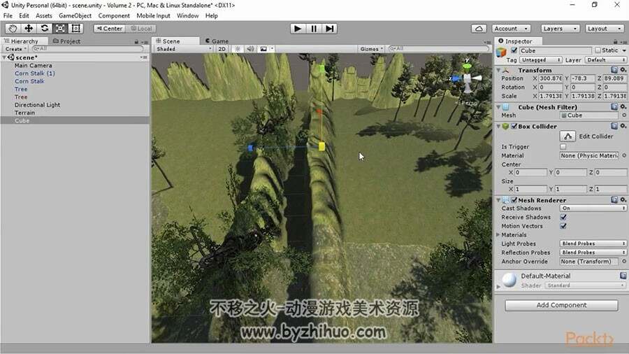 Unity 5 创建一个游戏环境的视频教程