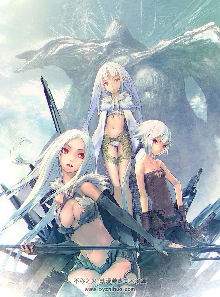 日韩精美插画壁纸图包分享 2929P