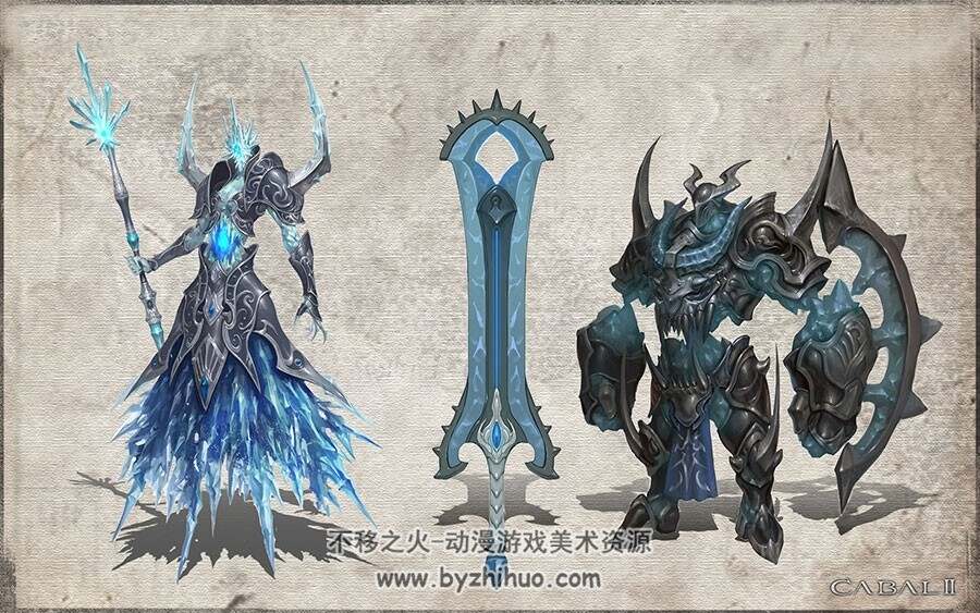 CABAL 新惊天动地 角色场景原画设定图集分享 160P