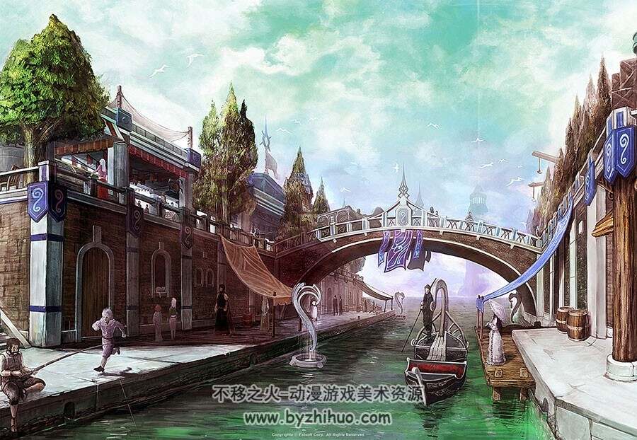 CABAL 新惊天动地 角色场景原画设定图集分享 160P