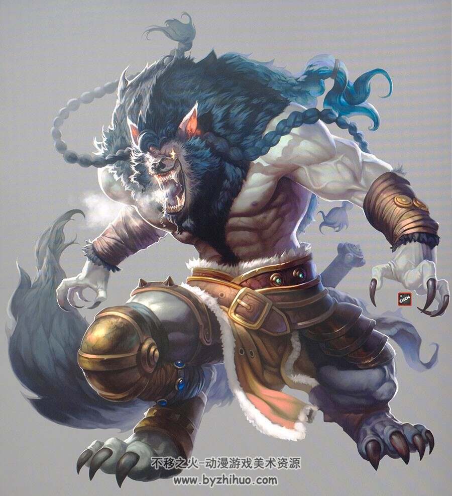 游戏人形怪物角色概念原画设定分享 998P