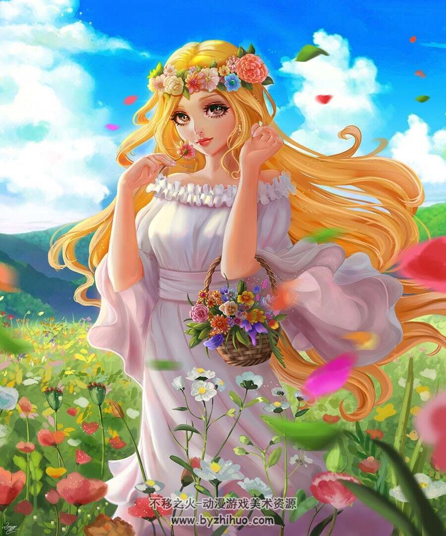 meomeokon 来自越南的插画师 女孩作品赏析 23P