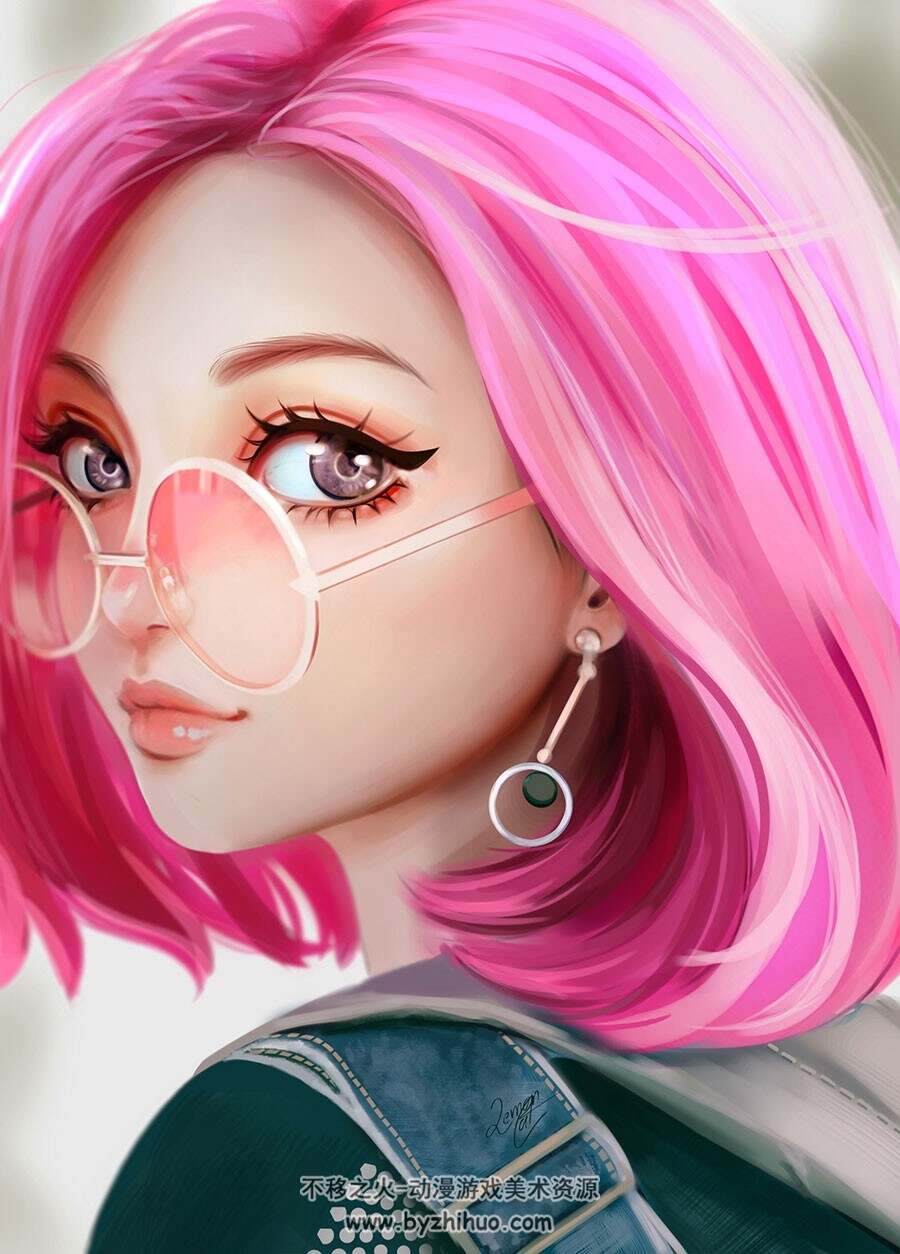 meomeokon 来自越南的插画师 女孩作品赏析 23P