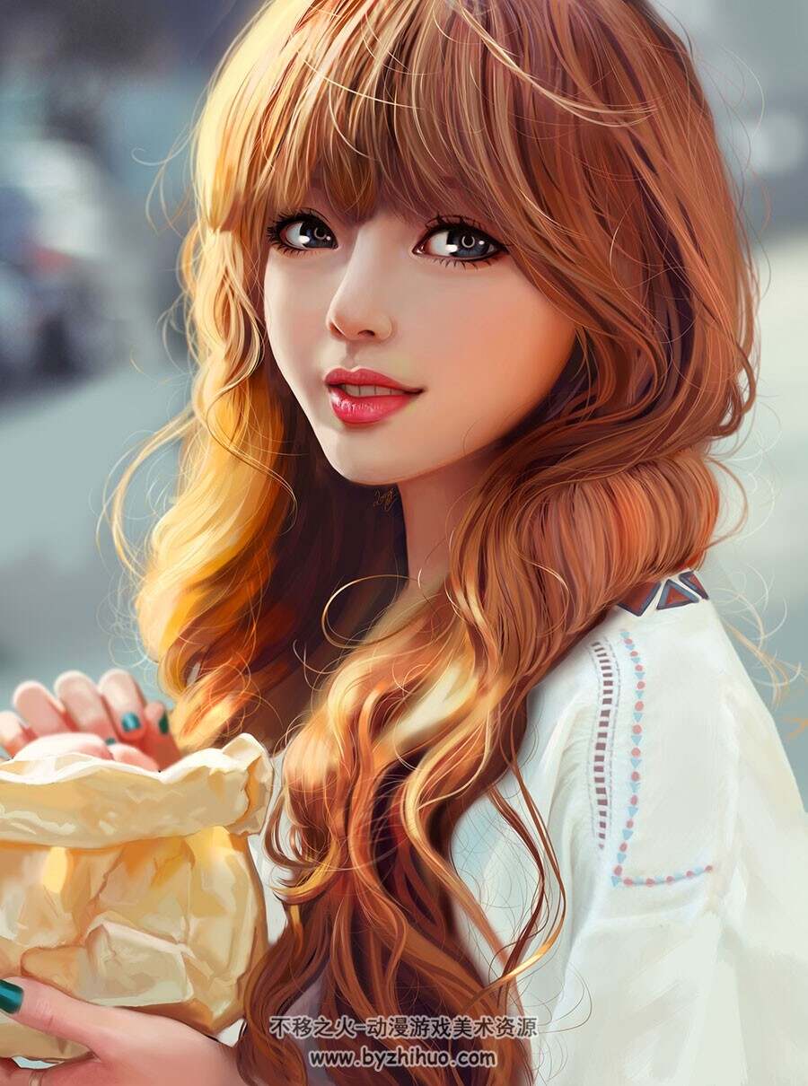 meomeokon 来自越南的插画师 女孩作品赏析 23P