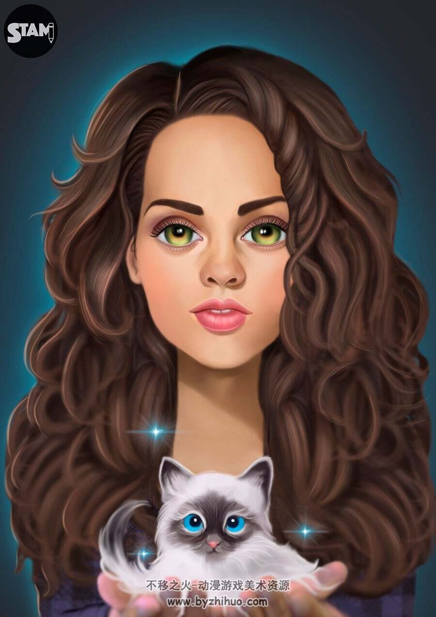 画风精彩的肖像图集分享赏析 118p