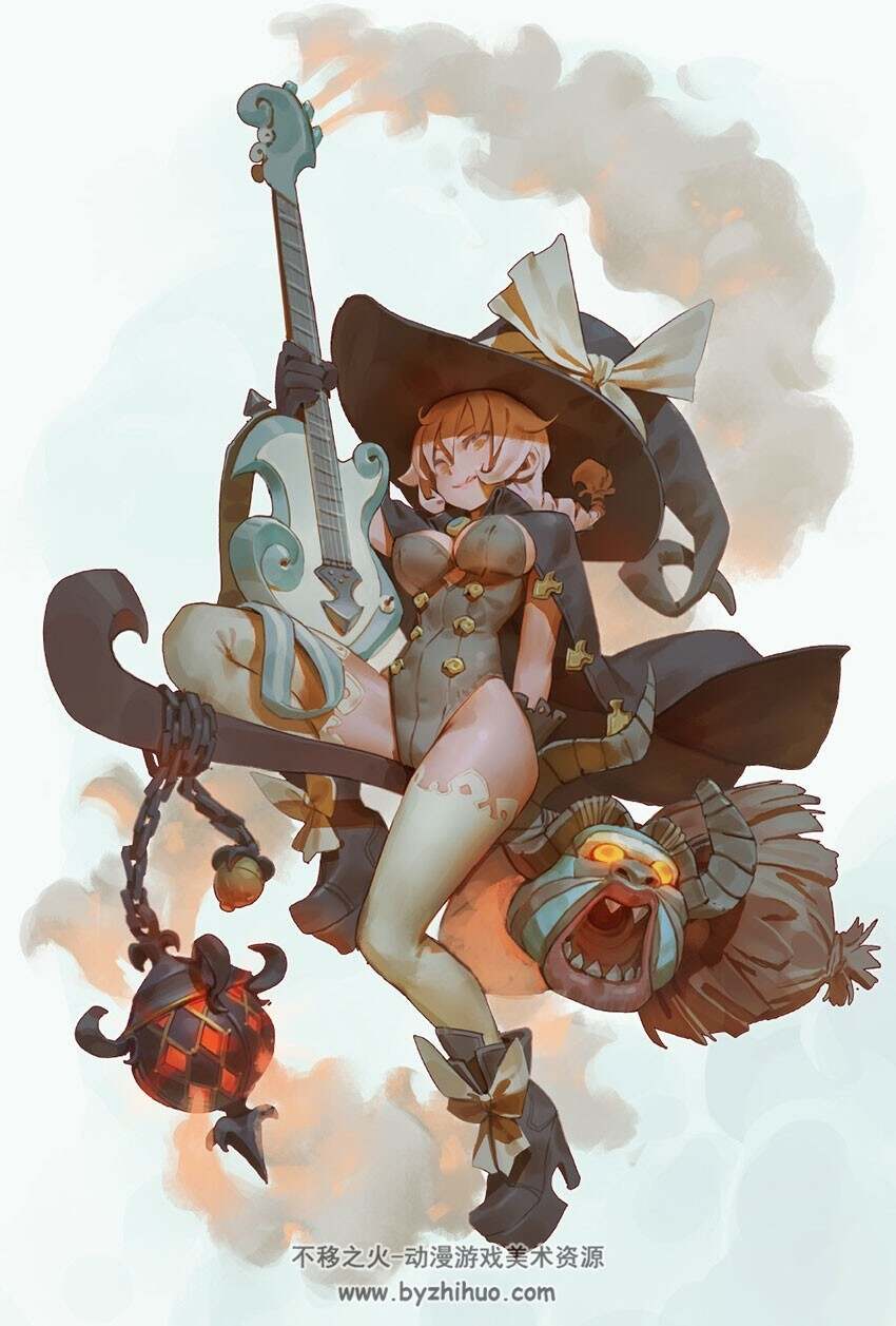 德国画师timbougami笔下的人物插画图集赏析83p