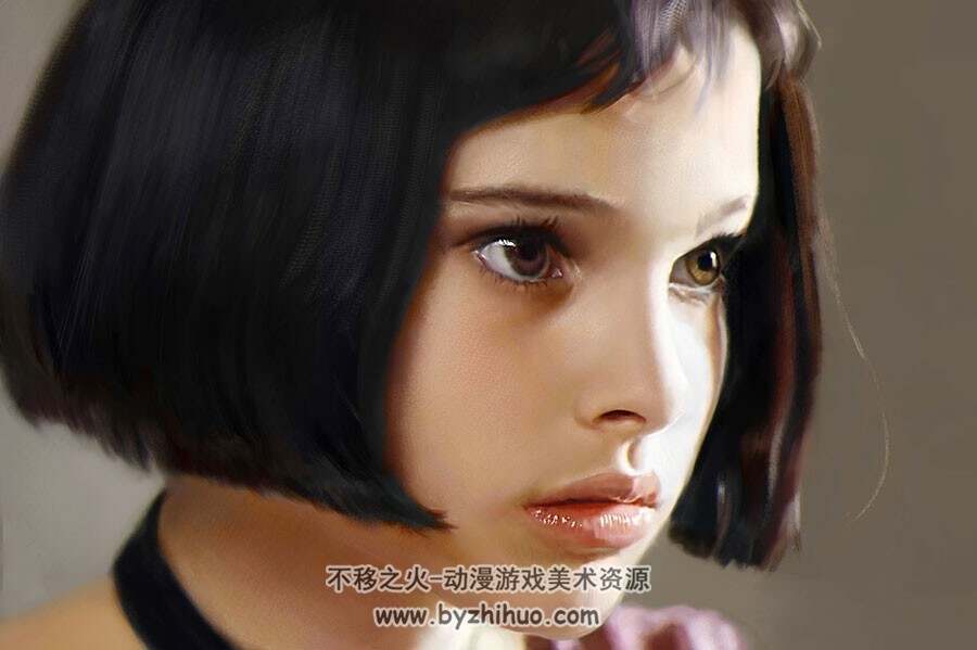 女郎插画肖像图集 40P