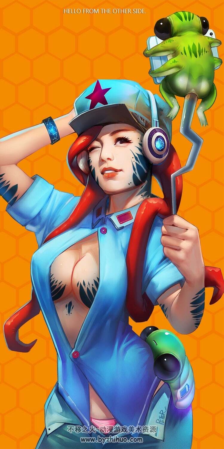 炫哦 PETER 人物插画图包分享 414P