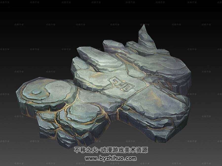 山石 矿石资源3D图集分享参考 6999P