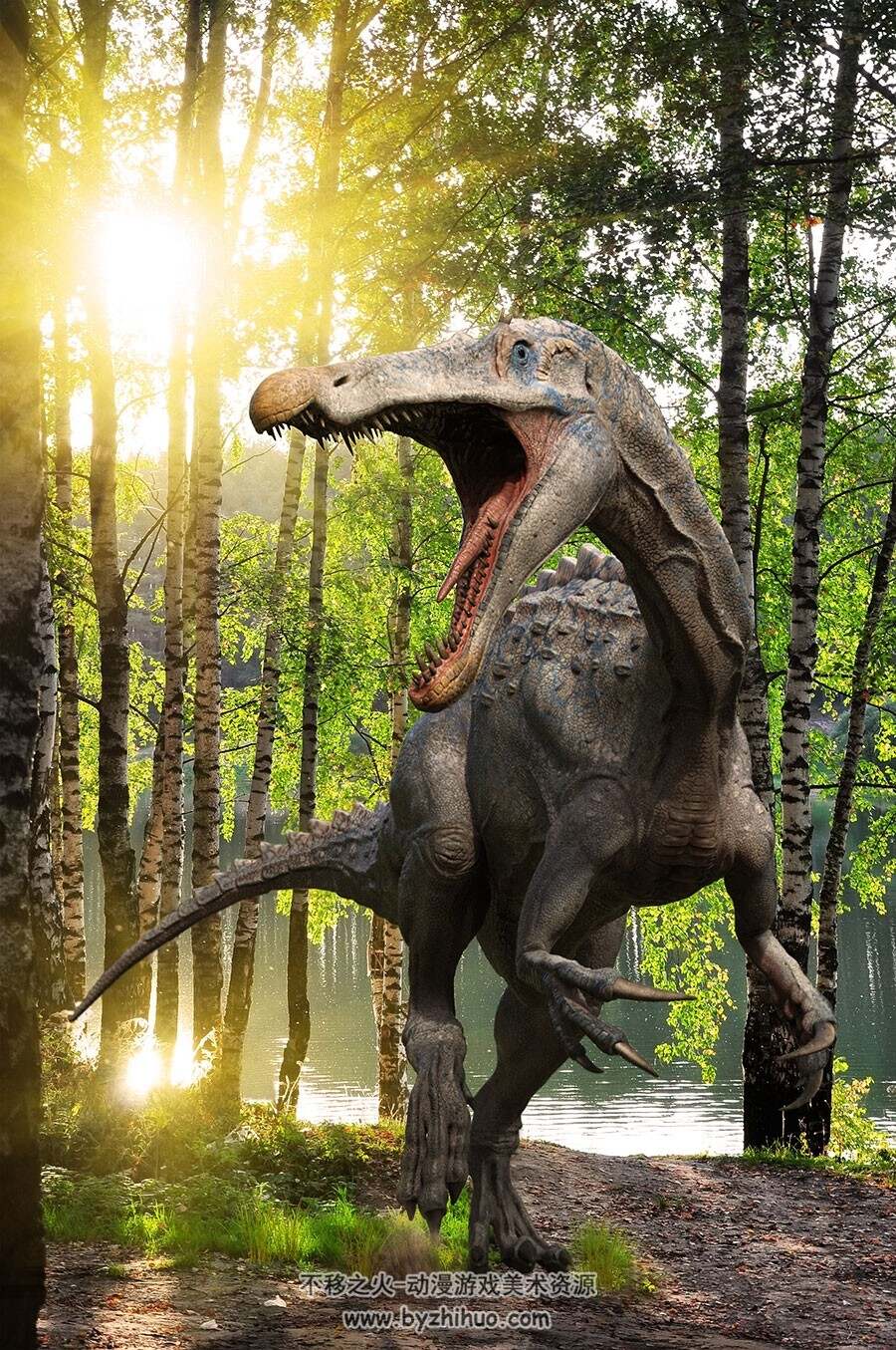 vitaminimagination来自韩国的3d恐龙艺术家作品赏析参考980p