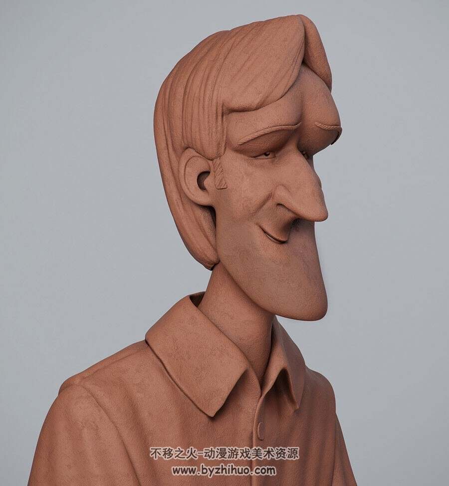 3D渲染人物表情参考图包 1000P