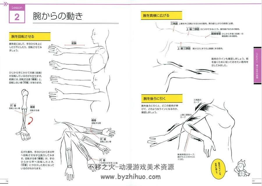 角色手部动作绘制方法 155P