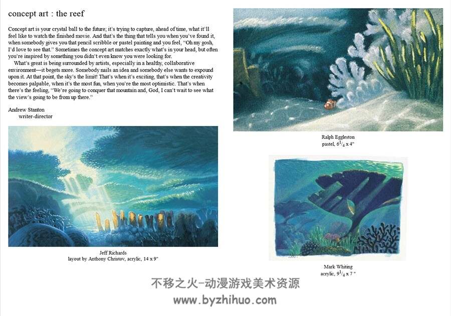 The Art of Finding Nemo - Mark Cotta Vaz 海底总动员 电影版官方画册