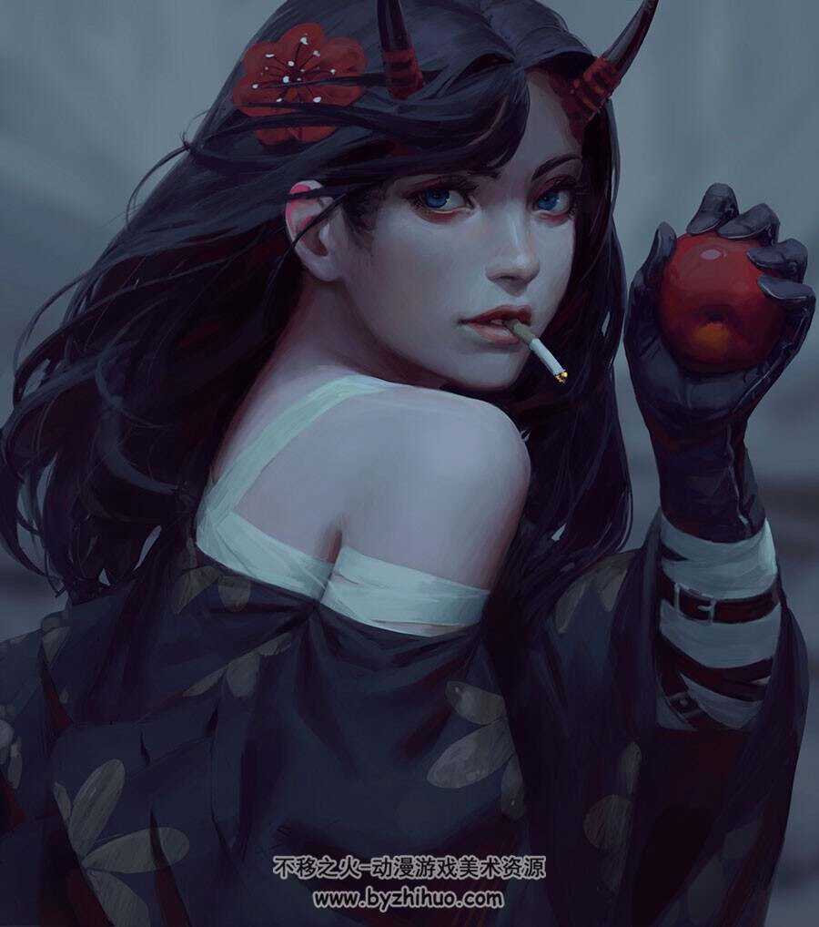 画师guweiz 作品赏析 含GIF过程 73P