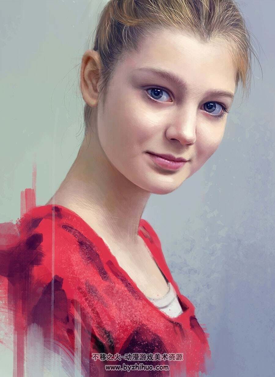 超细腻的肖像插画作品 来自菲律宾Noveland Sayson 42P - 不移之火资源网