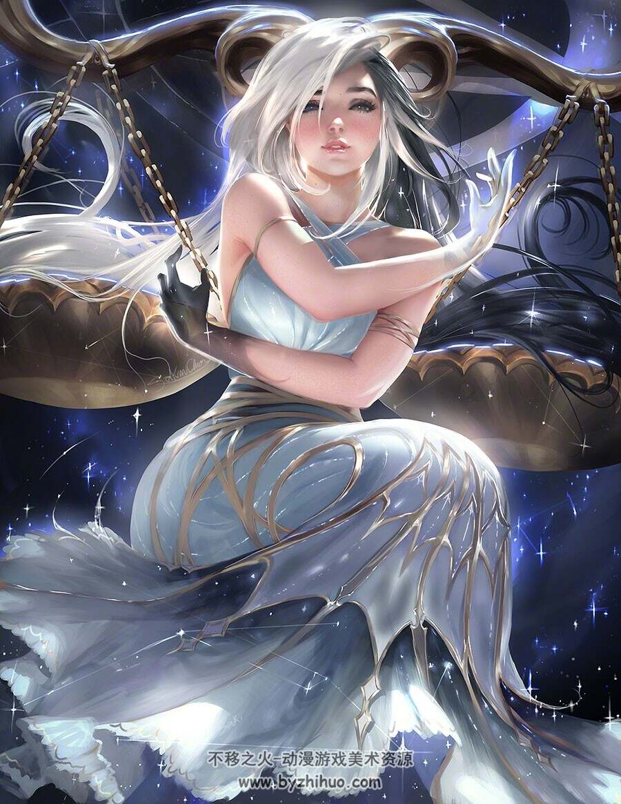 外国大神Sakimi Chan CG同人插画视频教程 附PSD文件 42期