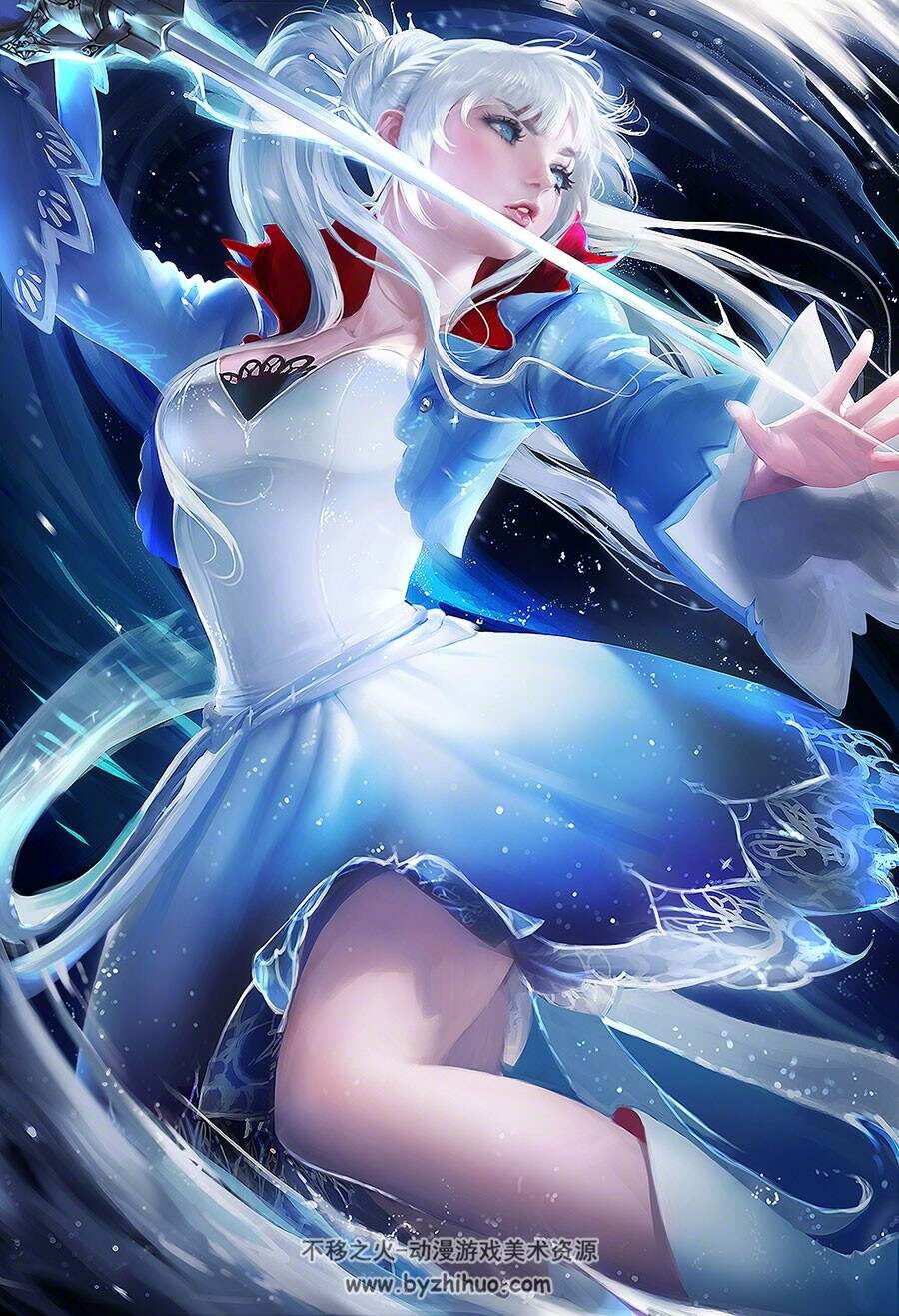 外国大神Sakimi Chan CG同人插画视频教程 附PSD文件 42期