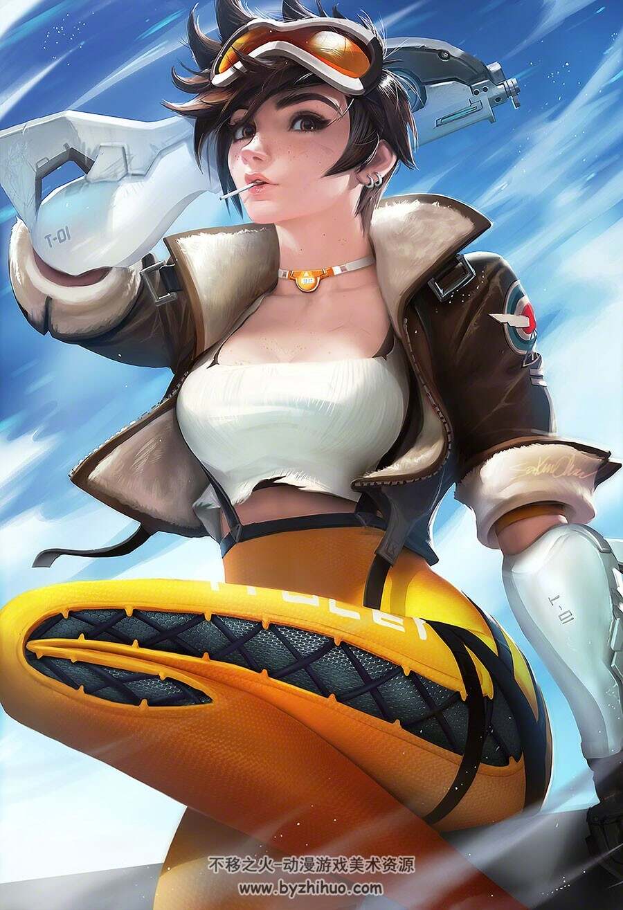 外国大神Sakimi Chan CG同人插画视频教程 附PSD文件 42期