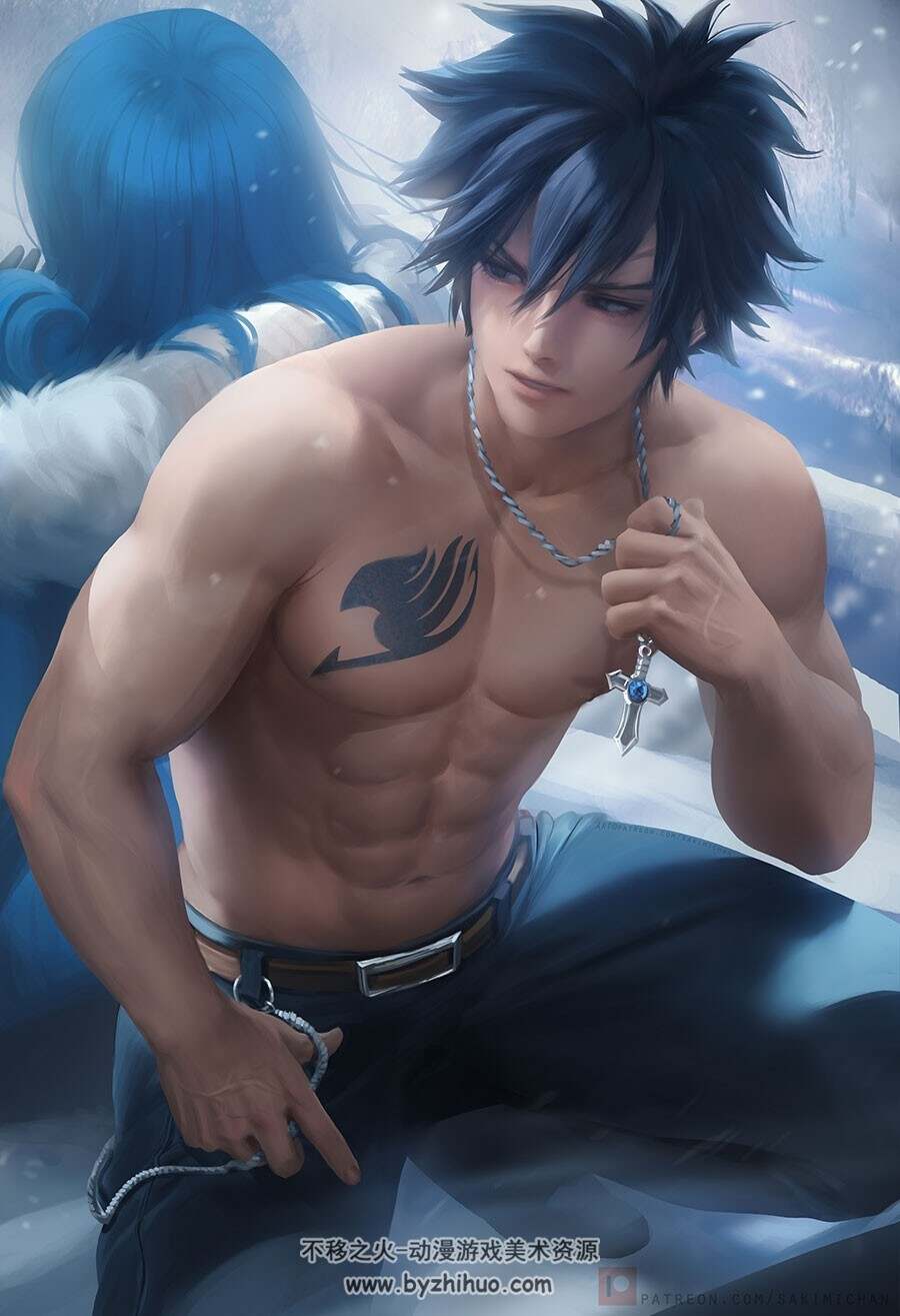 外国绘师Sakimi Chan CG插画绘制视频教程 附PSD文件 67期