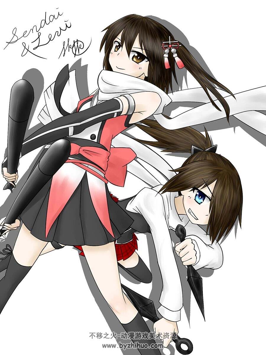 TRINITY SEVEN 魔道书7使者 图包分享 45P