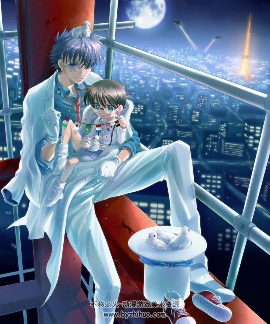 魔术快斗1412 插画图集分享 627p