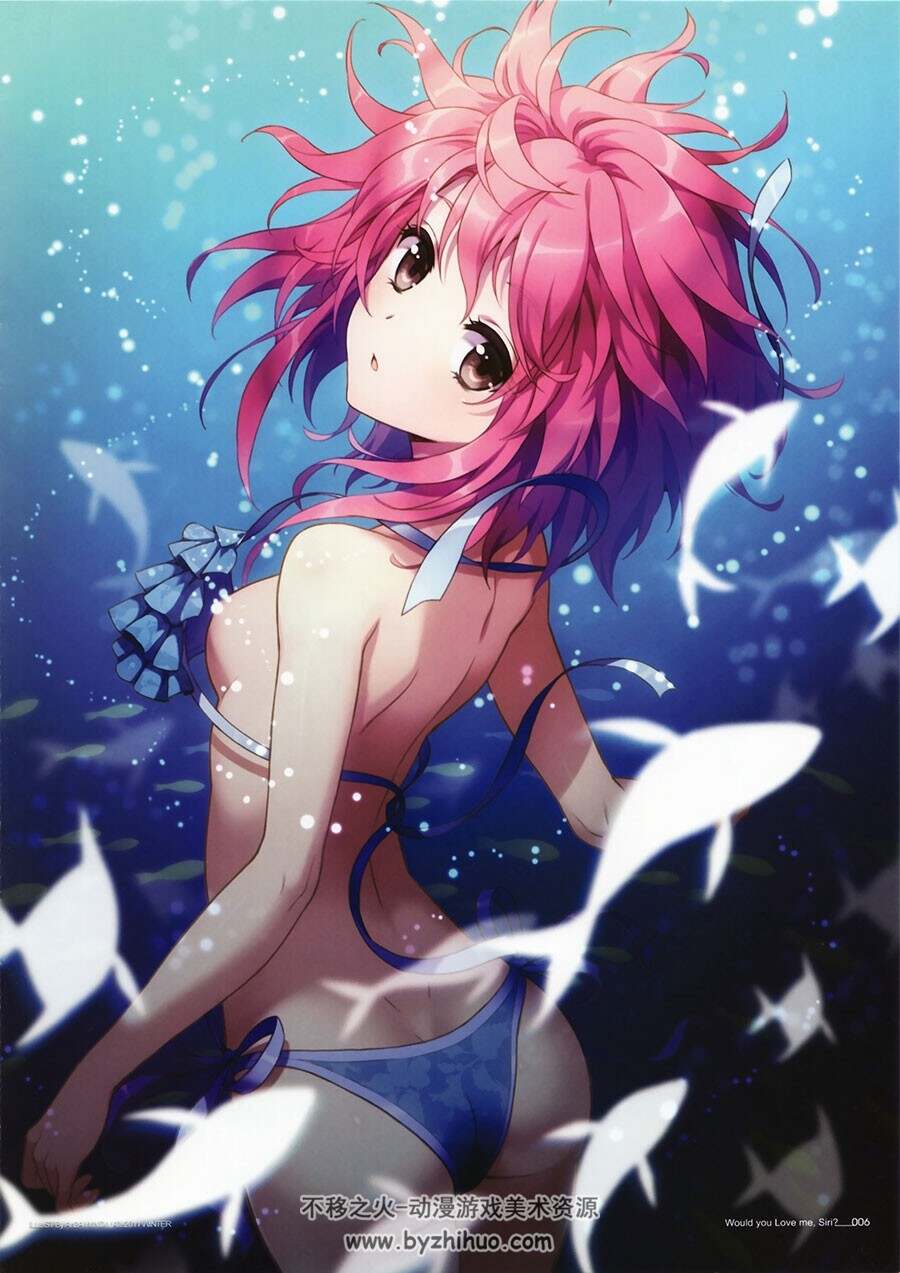 少女插画图集分享 186P