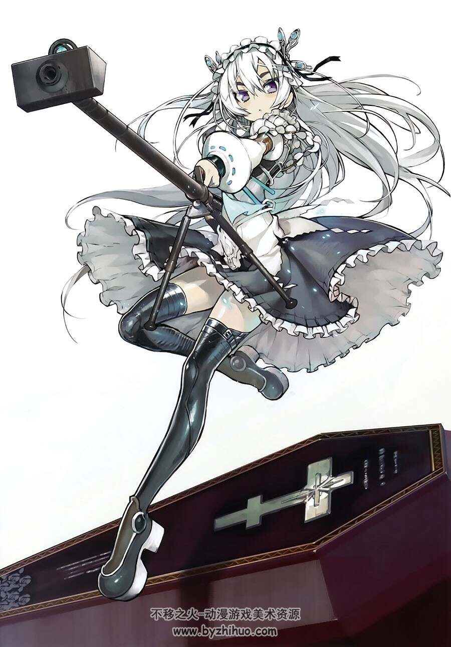 棺姬嘉依卡 AVENGING BATTLE 高清插画图包134P