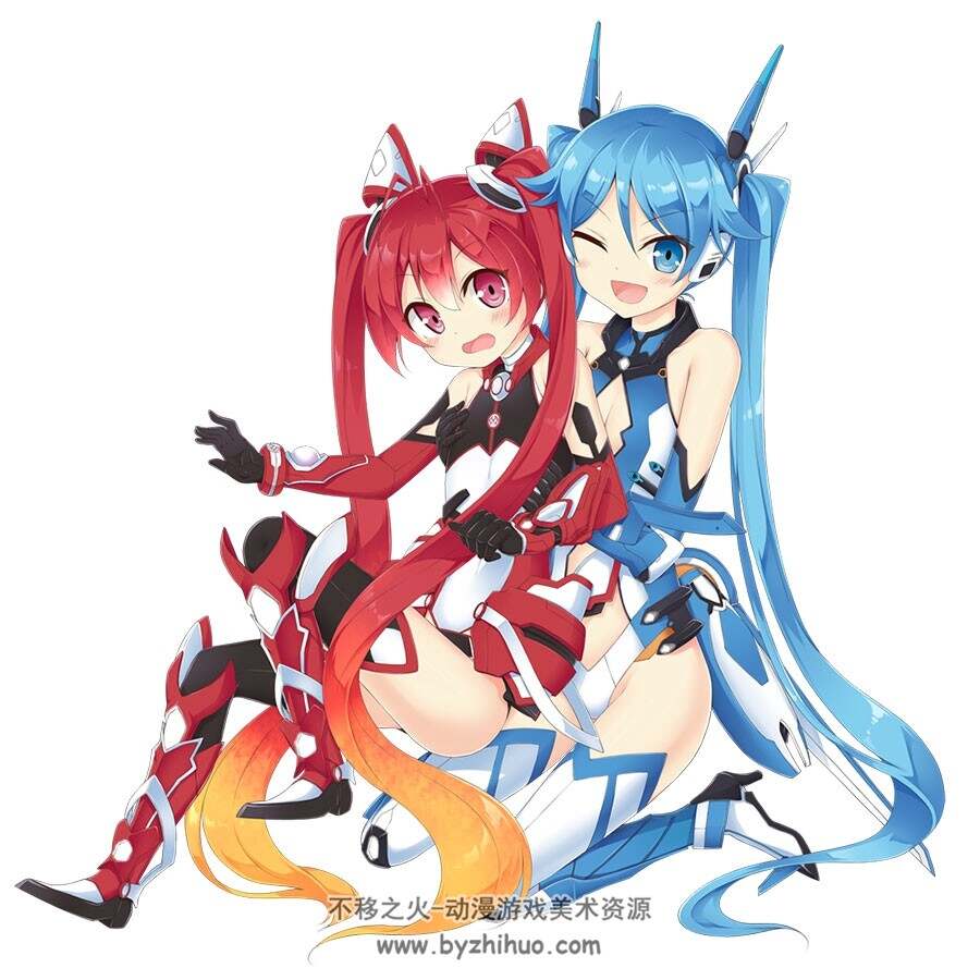 我 要成为双马尾 精美插画图集分享 212P