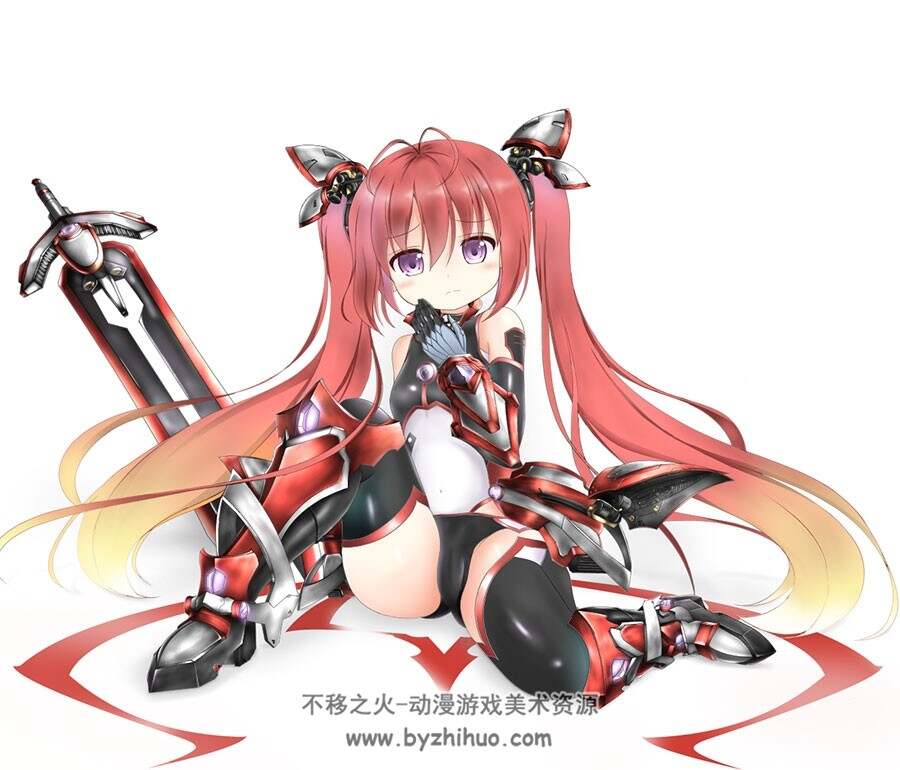 我 要成为双马尾 精美插画图集分享 212P
