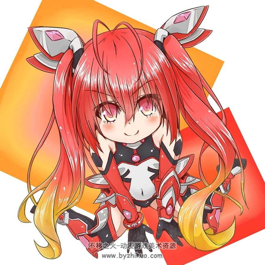 我 要成为双马尾 精美插画图集分享 212P