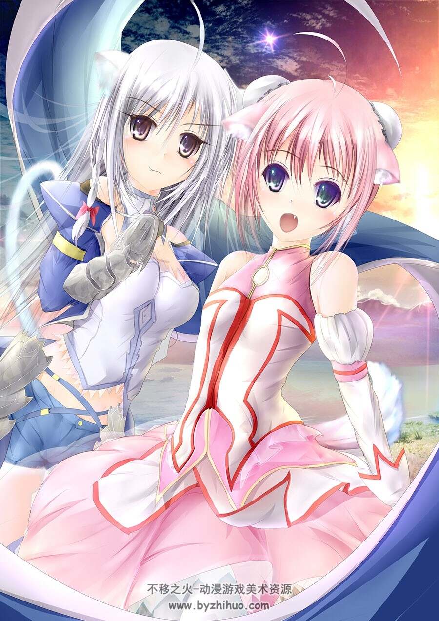 DOG DAYS 角色插画壁纸图集分享 504P