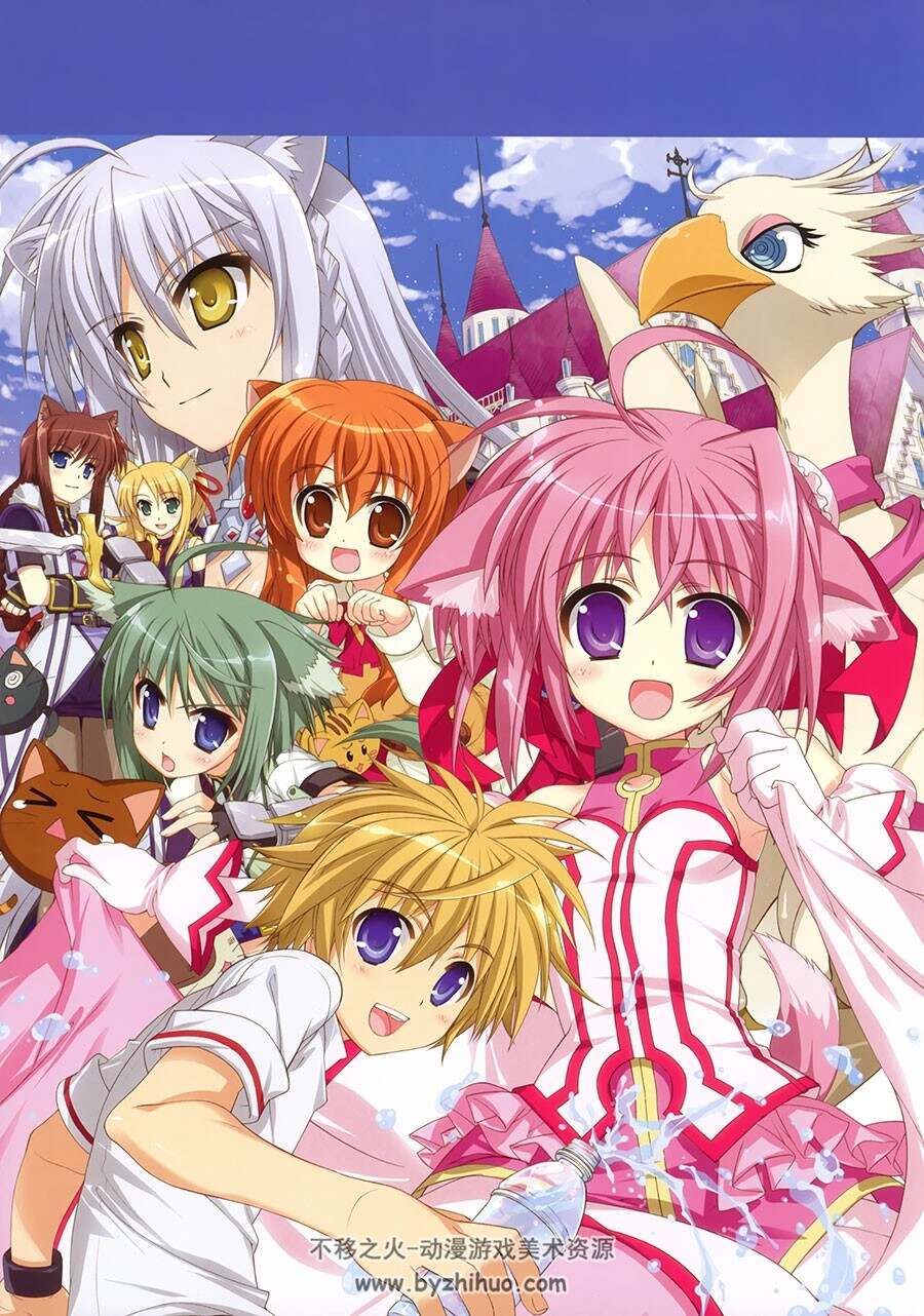 DOG DAYS 角色插画壁纸图集分享 504P