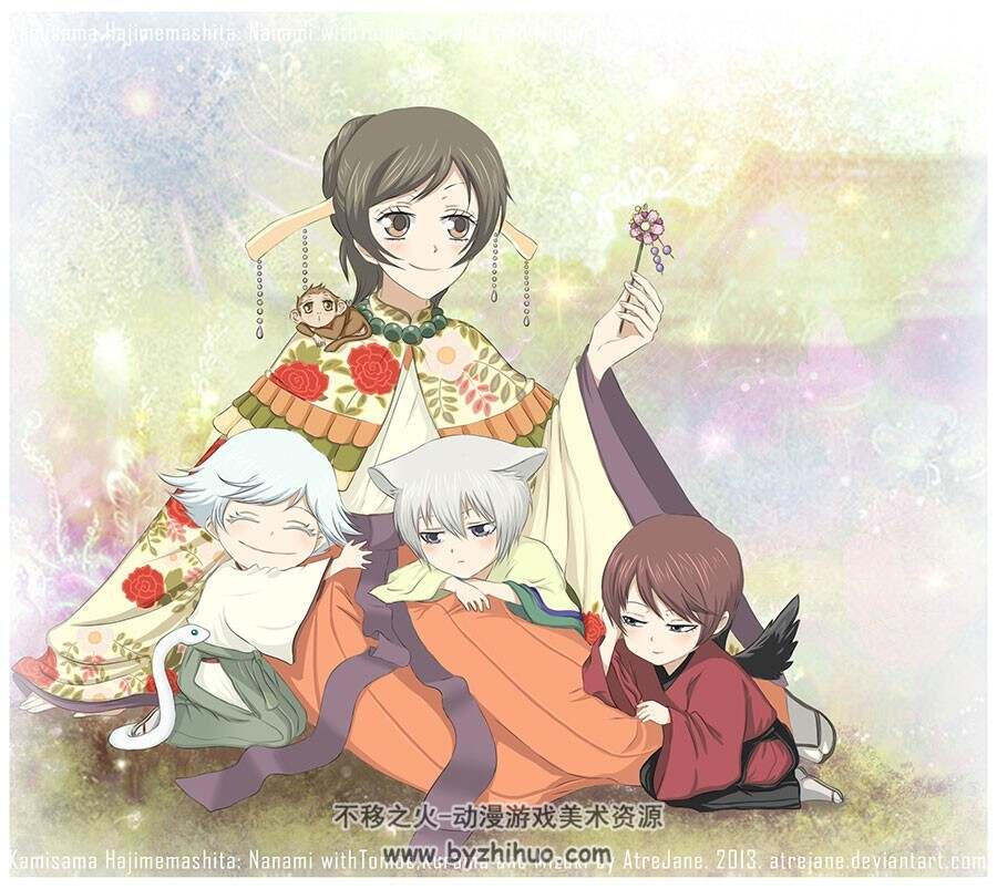 元气少女缘结神 角色插画壁纸分享 173P