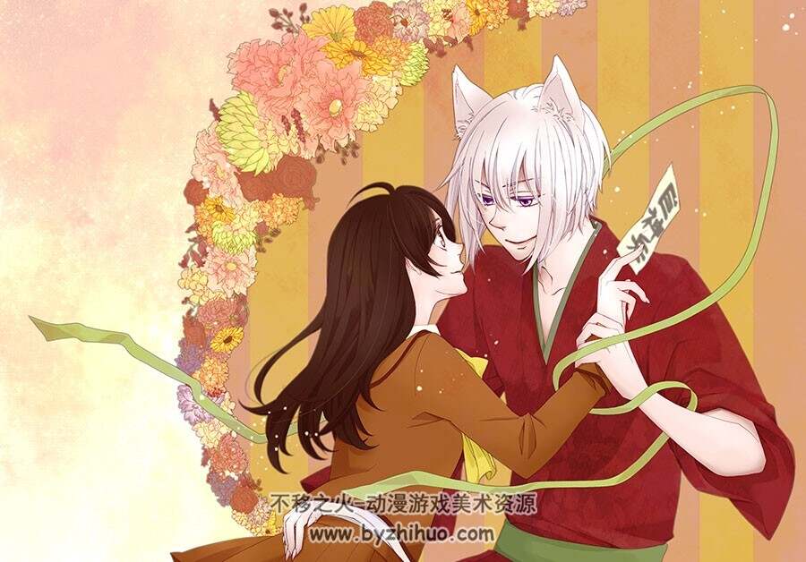 元气少女缘结神 角色插画壁纸分享 173P