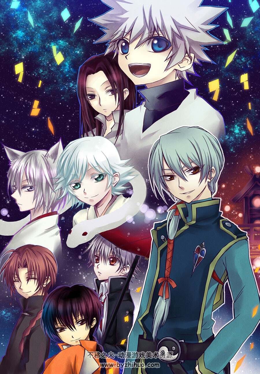 元气少女缘结神 角色插画壁纸分享 173P