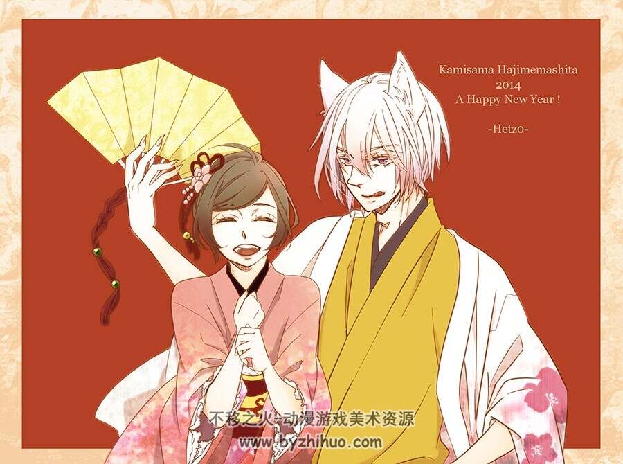 元气少女缘结神 角色插画壁纸分享 173P