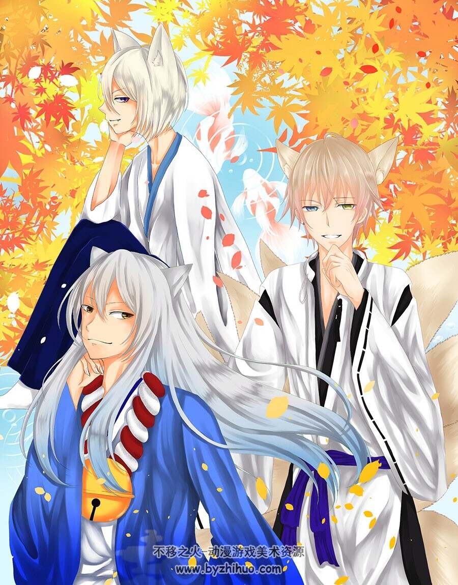 元气少女缘结神 角色插画壁纸分享 173p