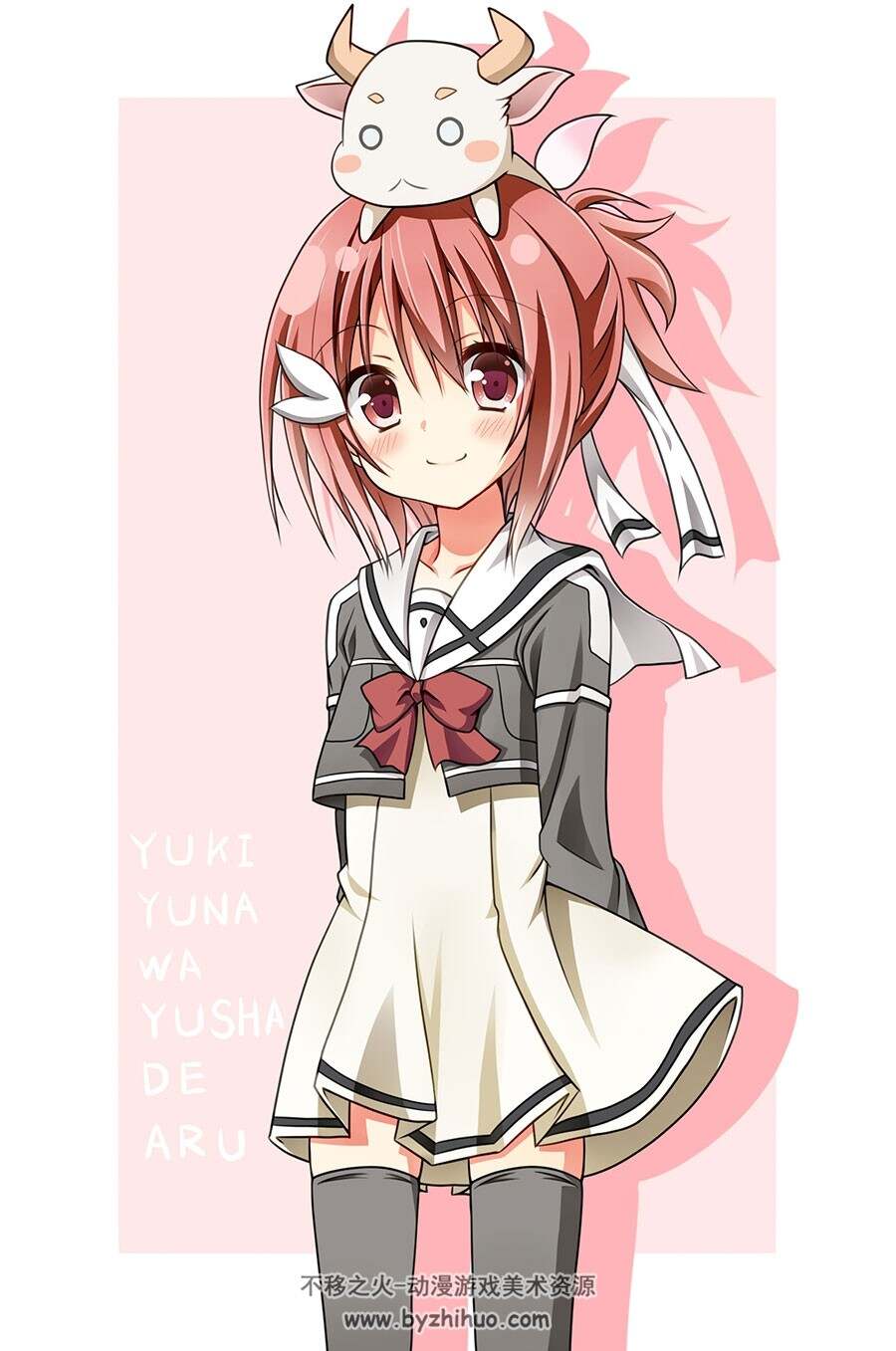 结城友奈是勇者 角色插画壁纸图包分享 35P