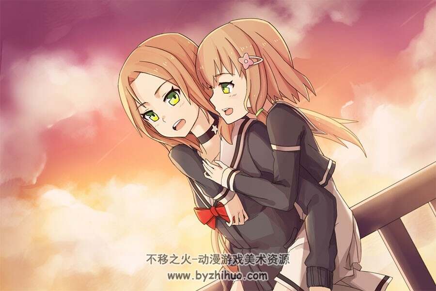 结城友奈是勇者 角色插画壁纸图包分享 35P