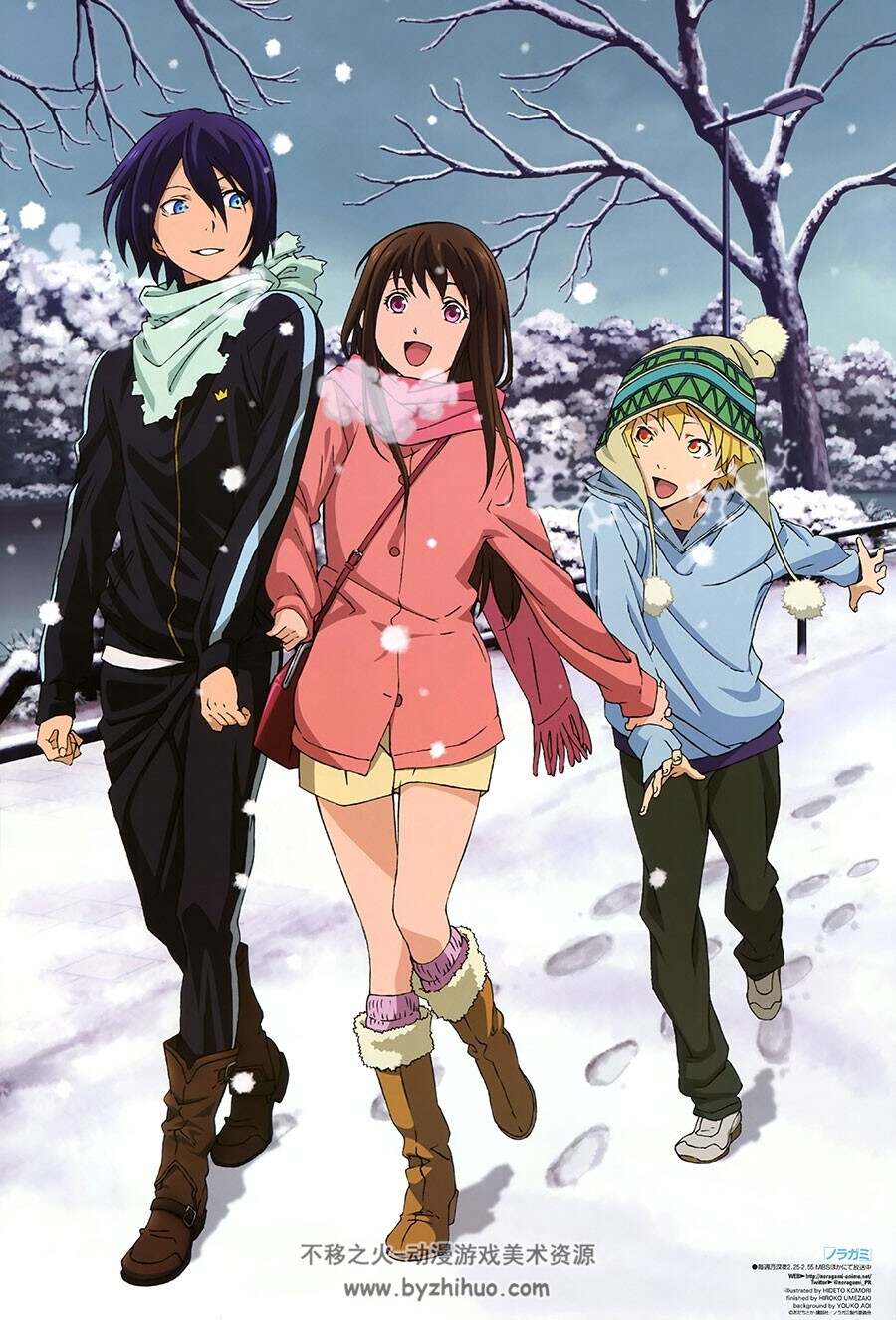 野良神 ARAGOTO 精美插画壁纸分享 58P