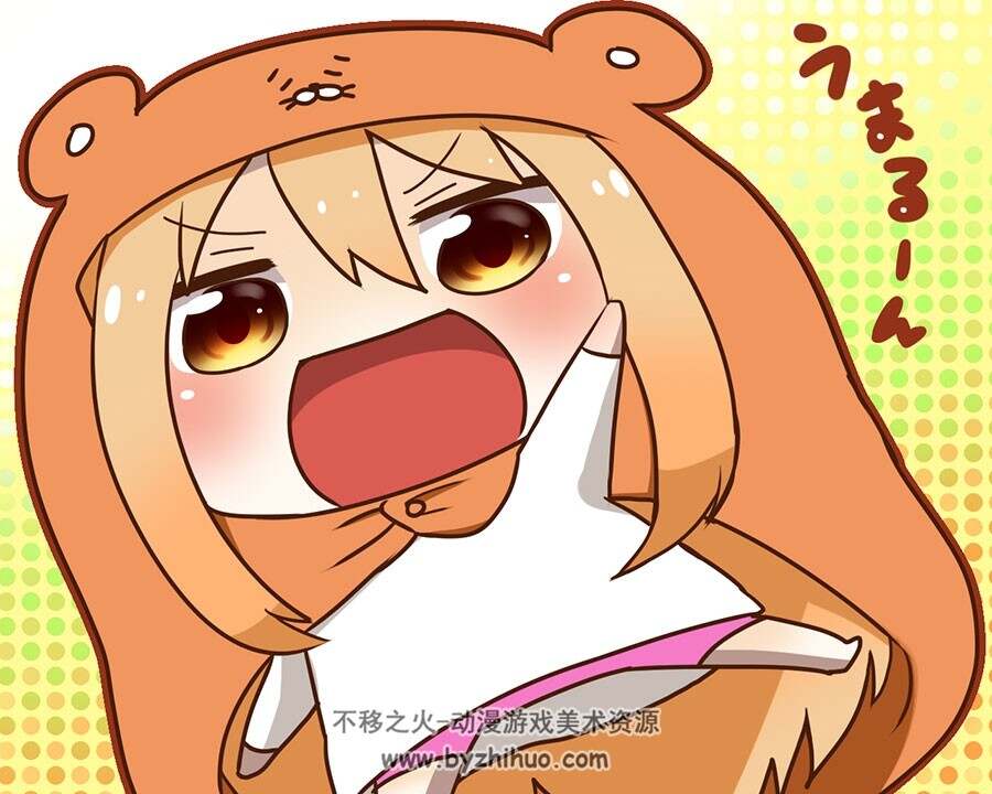 干物妹！小埋 角色插画壁纸分享 79P